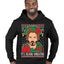 It's Keanu Wreaths Ugly Christmas Sweater Premium Graphic Hoodie Sweatshirt