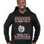 Under The Missle Toe Ugly Christmas Sweater Premium Graphic Hoodie Sweatshirt