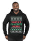 Santa's Favorite Homo Ugly Christmas Sweater Premium Graphic Hoodie Sweatshirt