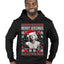 Merry Kissmas  Merry Ugly Christmas Sweater Premium Graphic Hoodie Sweatshirt