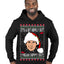 Clark Grizwald It's A Bit Nipply Out  Merry Ugly Christmas Sweater Premium Graphic Hoodie Sweatshirt