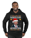 DeSantis Claus Merry Ugly Christmas Sweater Premium Graphic Hoodie Sweatshirt