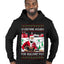 Overtime Hours Rich Men North of Richmond Ugly Christmas Sweater Premium Graphic Hoodie Sweatshirt