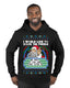 Santa Game Show I'd Like To Solve the Puzzle Wheel Ugly Christmas Sweater Premium Graphic Hoodie Sweatshirt