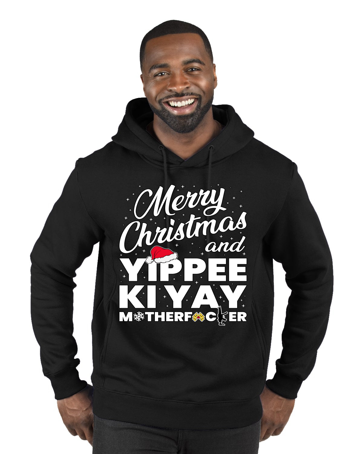 Merry Christmas and Yippee Ki Yay MOFO Christmas Premium Graphic Hoodie Sweatshirt