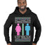 All I Want For Christmas Is For There To Be Two Genders Ugly Christmas Sweater Premium Graphic Hoodie Sweatshirt