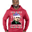 Santa Mike Michael Scott The Office Ugly Christmas Sweater Premium Graphic Hoodie Sweatshirt
