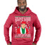 Michael Scott The Name is Bond Santa Bond Ugly Christmas Sweater Premium Graphic Hoodie Sweatshirt