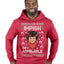 Impish or Admirable Dwight Schrute Ugly Christmas Sweater Premium Graphic Hoodie Sweatshirt
