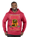 Strike First Strike Hard No Mercy Xmas Ugly Christmas Sweater Premium Graphic Hoodie Sweatshirt