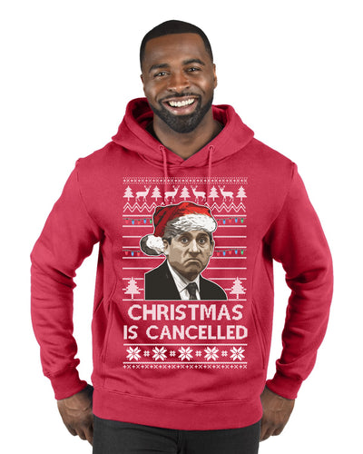 Michael Scott Christmas is Cancelled Sweater - Express your unique style  with BoxBoxShirt
