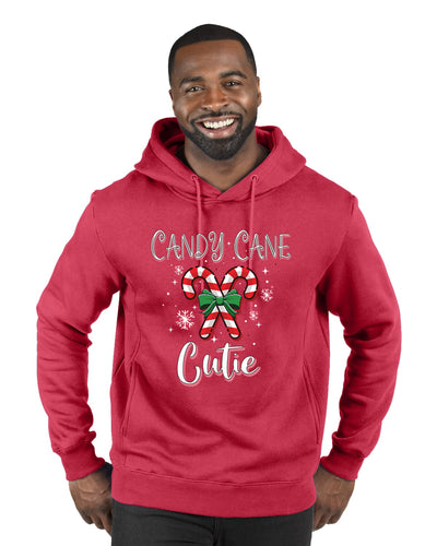 Candy Cane Cutie  Merry Christmas Premium Graphic Hoodie Sweatshirt