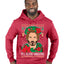 It's Keanu Wreaths Ugly Christmas Sweater Premium Graphic Hoodie Sweatshirt
