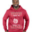 Under The Missle Toe Ugly Christmas Sweater Premium Graphic Hoodie Sweatshirt
