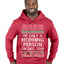 I'm Only A Morning Person on December 25th Ugly Christmas Sweater Premium Graphic Hoodie Sweatshirt