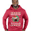 Merry Pitmas  Merry Ugly Christmas Sweater Premium Graphic Hoodie Sweatshirt