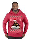 Let's Go Brandon Leo Laughing Meme  Merry Ugly Christmas Sweater Premium Graphic Hoodie Sweatshirt