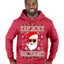 Original Hipster IPAs and Sleigh?!  Merry Ugly Christmas Sweater Premium Graphic Hoodie Sweatshirt