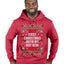 First Christmas With My Hot New Wife  Merry Ugly Christmas Sweater Premium Graphic Hoodie Sweatshirt