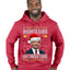 DeSantis Claus Merry Ugly Christmas Sweater Premium Graphic Hoodie Sweatshirt