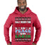 All I Want For Christmas Is Peace on Earth  Ugly Christmas Sweater Premium Graphic Hoodie Sweatshirt