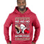Friday Hood Santa  Ugly Christmas Sweater Premium Graphic Hoodie Sweatshirt