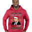 Just Got Litt Up Louis Tv Show Parody Ugly Christmas Sweater Premium Graphic Hoodie Sweatshirt