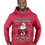 F Around And Find Out Santa Ugly Christmas Sweater Premium Graphic Hoodie Sweatshirt