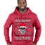 Valhalla Deck The Halls With Skulls & Bodies Ugly Christmas Sweater Premium Graphic Hoodie Sweatshirt