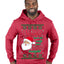Naughty Santa Isn't The Only One Coming Tonight Ugly Christmas Sweater Premium Graphic Hoodie Sweatshirt