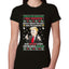 Trump This is the Greatest Ugly Christmas Sweater Womens Slim Fit Junior Tee