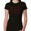 Die Hard Now I Have a Machine Gun Ho ho ho Christmas Womens Slim Fit Junior Tee