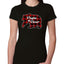Papa Bear Cool Plaid Matching Design Christmas Womens Slim Fit Junior Tee