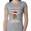 Lisp Believe In Thomthin Thacrifithing Everythin Ugly Christmas Sweater Womens Slim Fit Junior Tee
