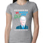 Mistle Joe Shut Up And Kiss Me Man Biden Ugly Christmas Sweater Womens Slim Fit Junior Tee