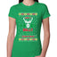 Have A Holly Jolly Christmas Ugly Christmas Sweater Womens Slim Fit Junior Tee