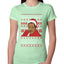Christmas Spirit I'll Help You Find It Stanley Hudson Ugly Christmas Sweater Womens Slim Fit Junior Tee