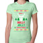 Have A Holly Jolly Christmas Ugly Christmas Sweater Womens Slim Fit Junior Tee
