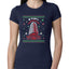 Nakatomi Plaza Christmas Party 1988 Ugly Christmas Sweater Womens Slim Fit Junior Tee