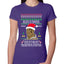 Lisp Believe In Thomthin Thacrifithing Everythin Ugly Christmas Sweater Womens Slim Fit Junior Tee