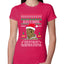 Lisp Believe In Thomthin Thacrifithing Everythin Ugly Christmas Sweater Womens Slim Fit Junior Tee