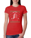 Nakatomi Plaza Christmas Party 1988 Ugly Christmas Sweater Womens Slim Fit Junior Tee