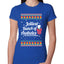 Jolliest Bunch of Assholes Xmas Movie Ugly Christmas Sweater Womens Slim Fit Junior Tee