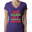Die Hard is a Christmas Movie Christmas Womens Junior Fit V-Neck Tee