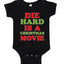 Die Hard is a Christmas Movie Christmas Sweater Baby Creeper Boys Girls Infant Bodysuit