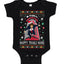 Nakatomi Plaza Happy Trails Hans Ugly Christmas Sweater Baby Creeper Boys Girls Infant Bodysuit
