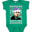 Santa Mike Michael Scott The Office Ugly Christmas Sweater Baby Creeper Boys Girls Infant Bodysuit