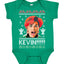 Kevin's Mom Screaming Kevin! Ugly Christmas Sweater Baby Creeper Boys Girls Infant Bodysuit
