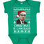 Christmas is Cancelled Santa Michael Scott Office Ugly Christmas Sweater Baby Creeper Boys Girls Infant Bodysuit