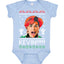 Kevin's Mom Screaming Kevin! Ugly Christmas Sweater Baby Creeper Boys Girls Infant Bodysuit